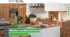 Desktop Screenshot of imw-moebel.de