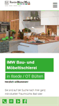 Mobile Screenshot of imw-moebel.de